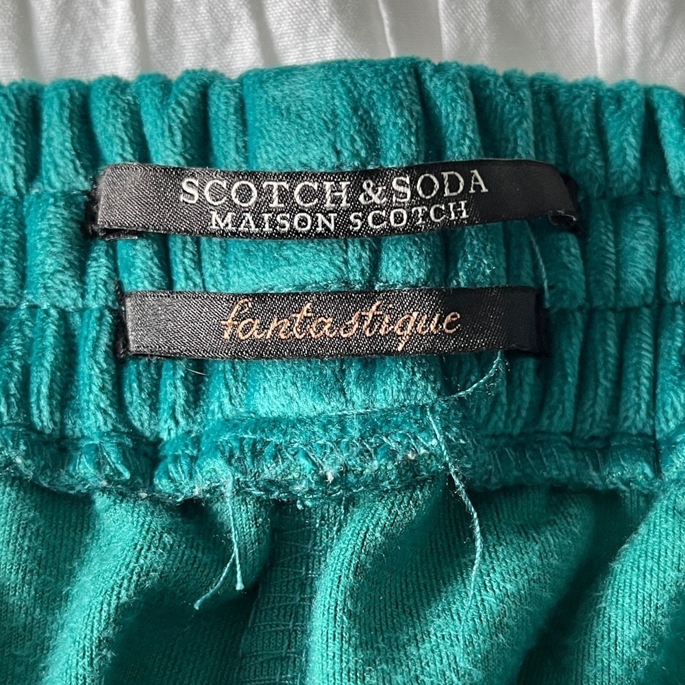 SCOTCH & SODA Maison Scotch Fantastique Velour Track Pants Casual Loungewear - Picture 12 of 16